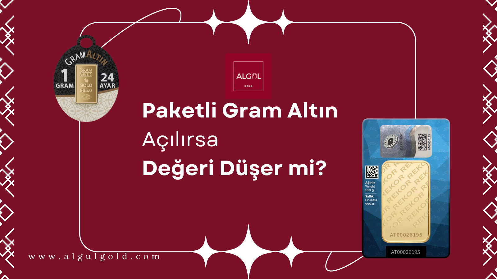 Paketli Gram Altın Açılırsa Değeri Düşer mi?
